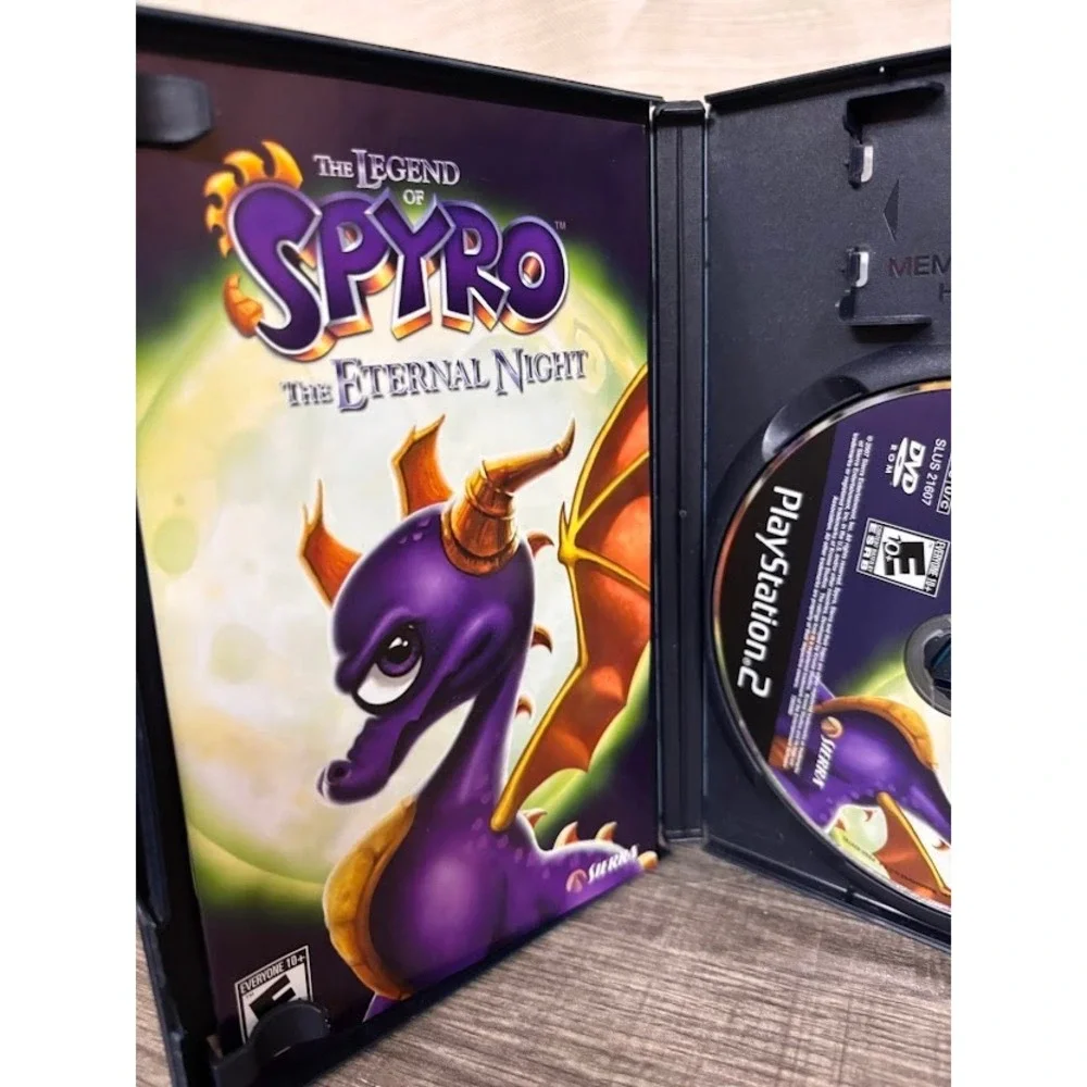 The Legend of Spyro The‎ Eternal Night Sony PlayStation 2 PS2 SLUS-21607 CIB